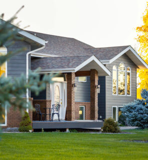 side view exterior of a house