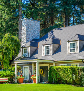 gray house