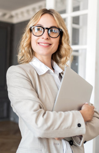 realtor smiling