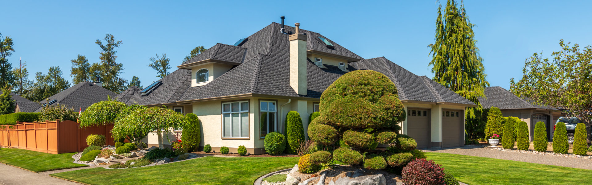 exterior house view